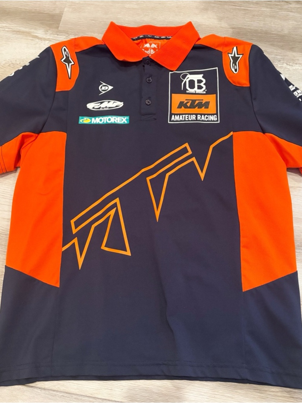 NWOT KTM RACE TEAM POLO SHIRT
